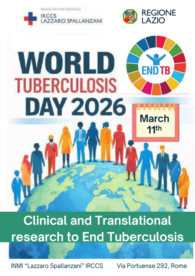 World tuberculosis day 2026 11 Marzo CLINICAL AND TRANSLATIONAL RESEARCH TO END TUBERCULOSIS
